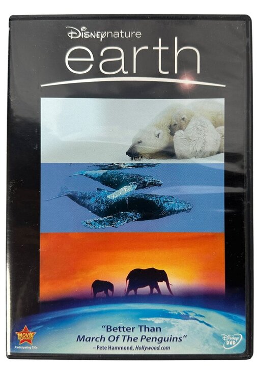 Disneynature Earth James Earl Jones Disney DVD 2009 Feature Documentary Movie G - Picture 1 of 6